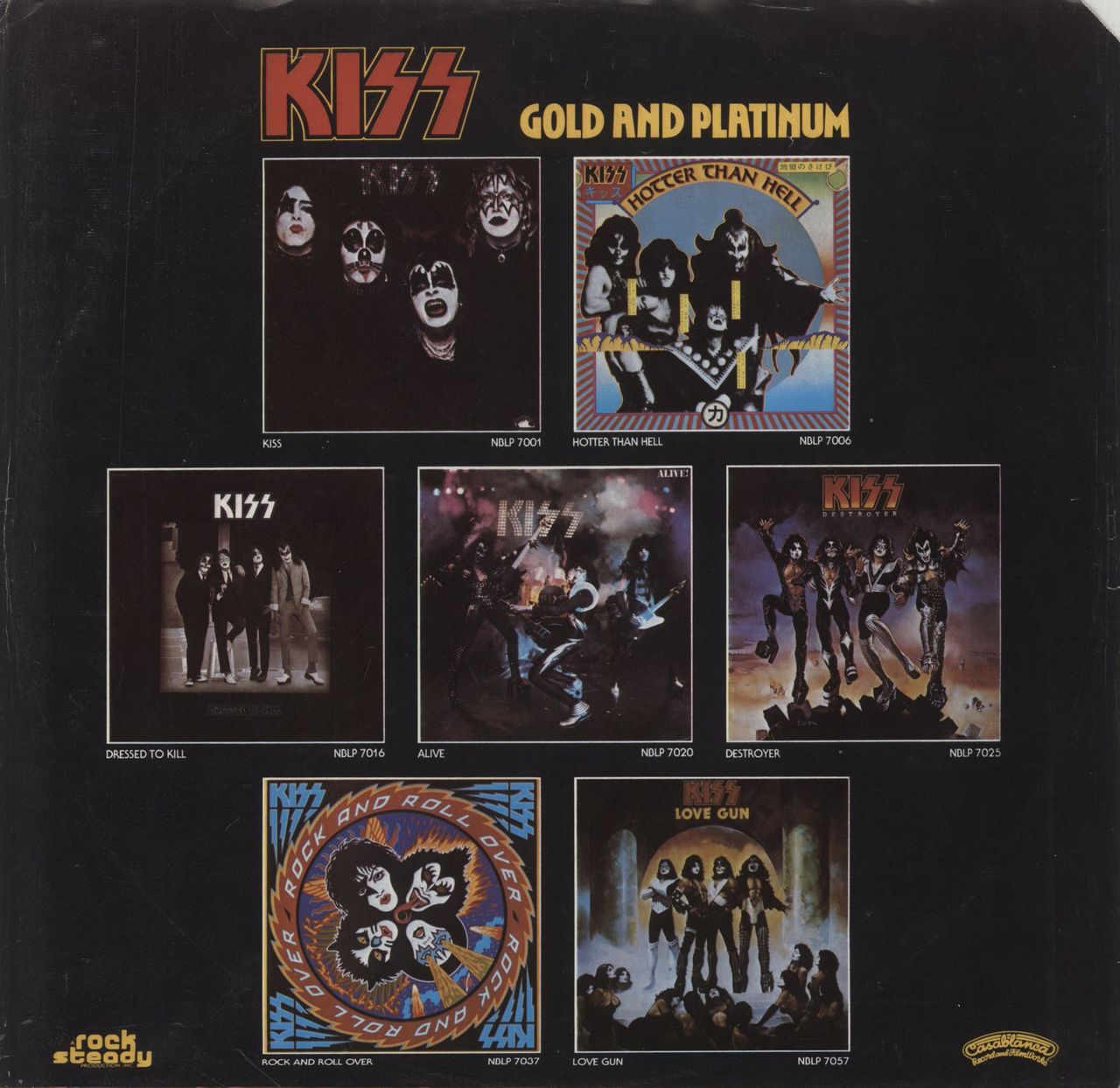 Kiss Alive II - EX US 2-LP vinyl set