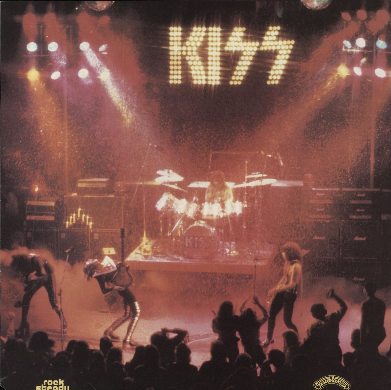 Kiss Alive! + Booklet - Tan Filmworks Labels US 2-LP vinyl set