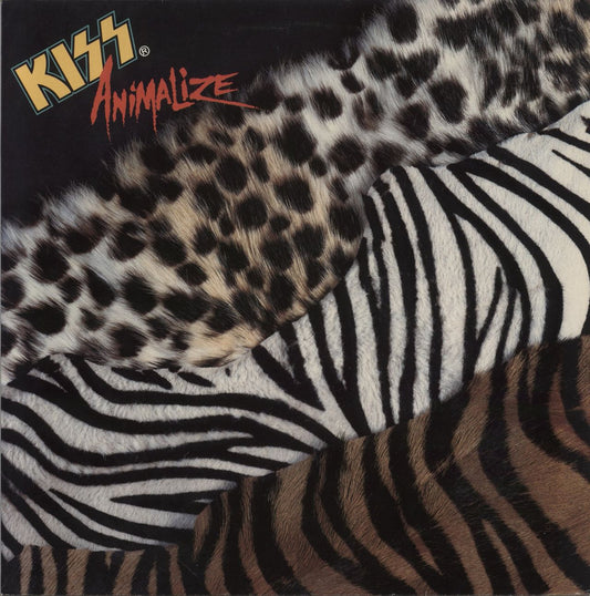 Kiss Animalize UK Promo Vinyl LP