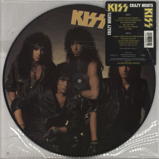Kiss Crazy Nights US Picture disc LP