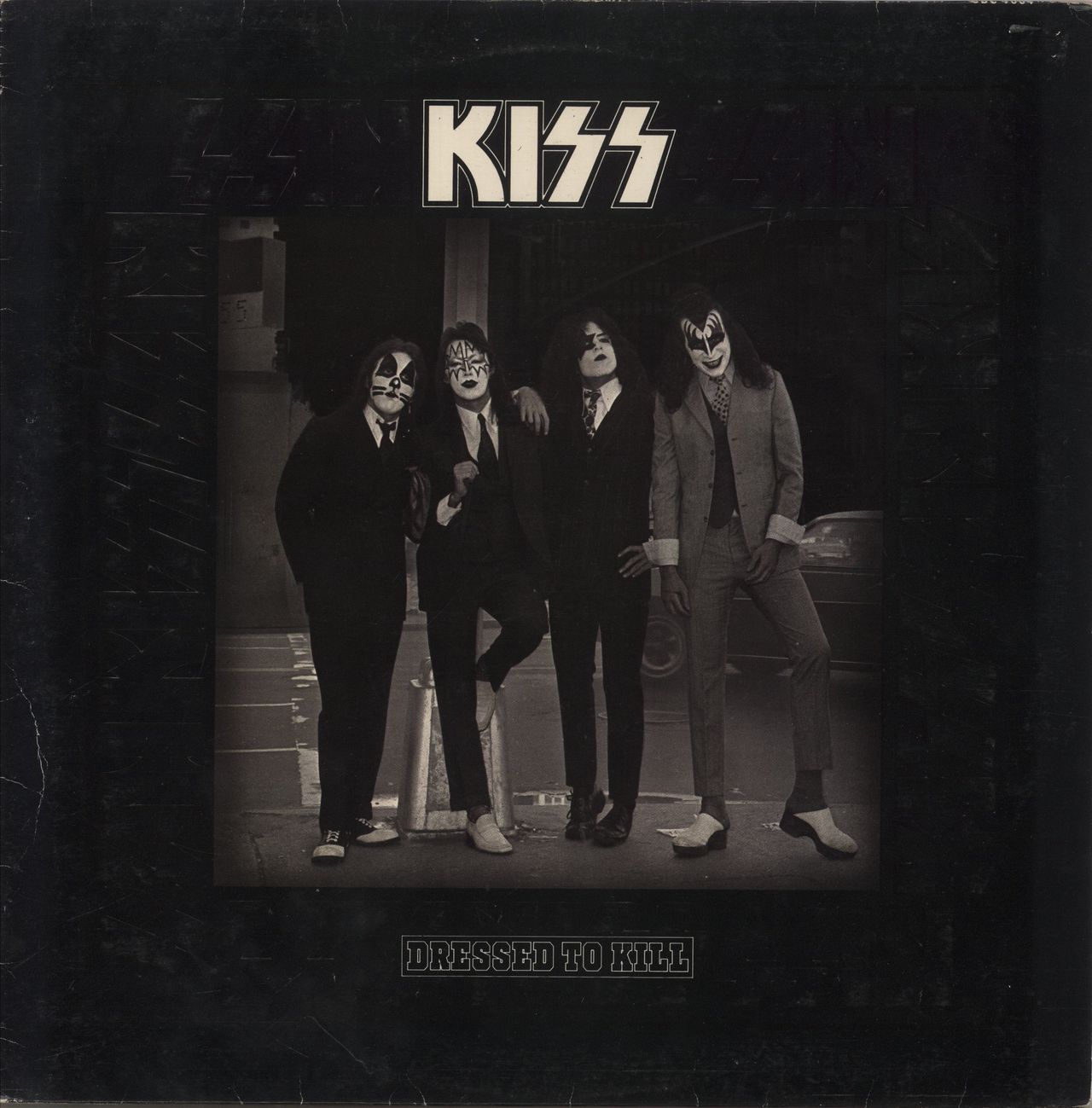 Kiss Dressed To Kill - 1st - EX UK Vinyl LP