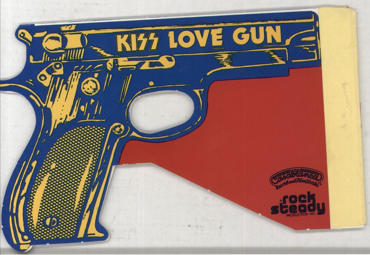 Kiss Love Gun + Gun - EX US Vinyl LP