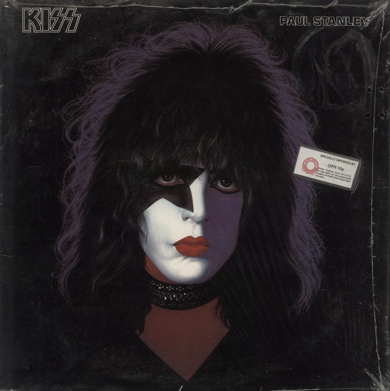 Kiss Paul Stanley + Mural Poster - Shrink US Vinyl LP
