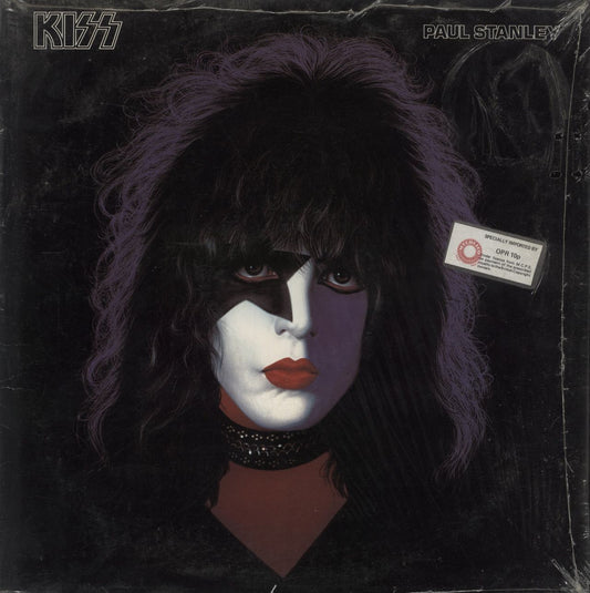 Kiss Paul Stanley + Mural Poster - Shrink US Vinyl LP