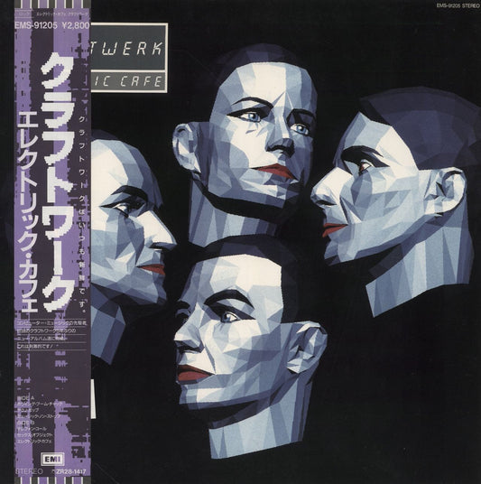 Kraftwerk Electric Cafe + obi - EX Japanese Vinyl LP