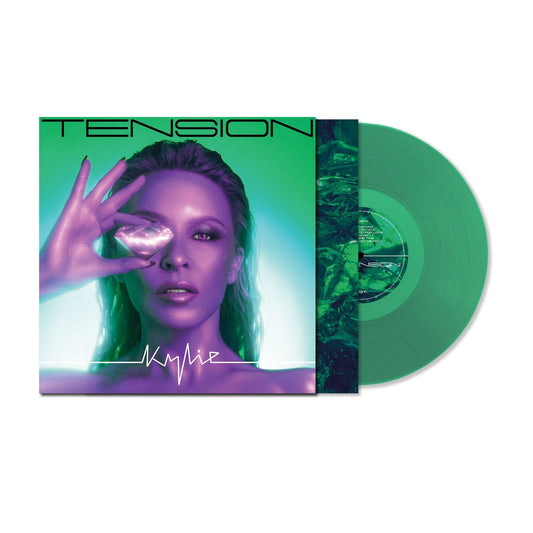 Kylie Minogue - Tension - Transparent Green Vinyl LP Record