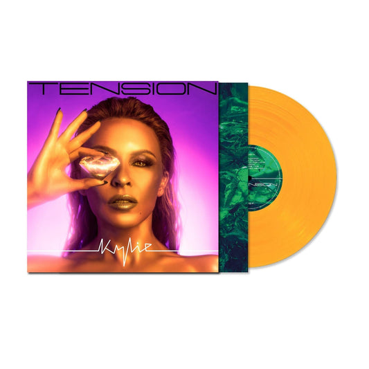 Kylie Minogue - Tension - Transparent Orange Vinyl LP Record