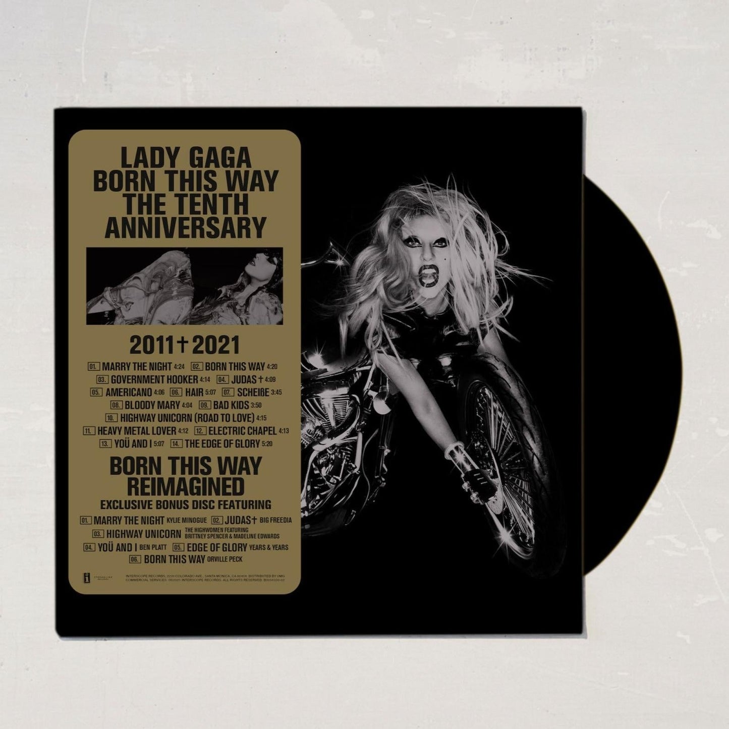 Lady Gaga - Born This Way: The Tenth Anniversary Edition - Vinyl LP Record