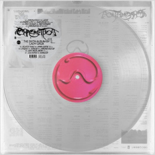Lady Gaga - Chromatica - Limited Edition Clear Vinyl LP Record