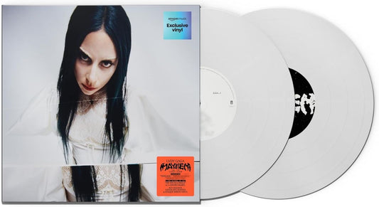 Lady Gaga MAYHEM: Amazon exclusive - Opaque White Vinyl + Alt Artwork - Sealed UK 2-LP vinyl set