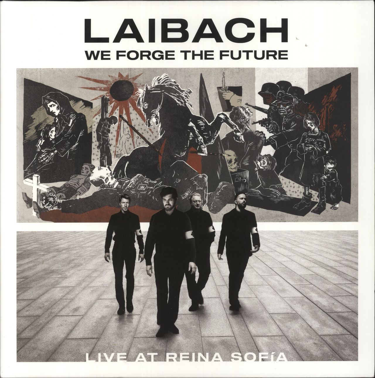 Laibach We Forge The Future - Live At Reina Sofía + Booklet Austrian Vinyl LP