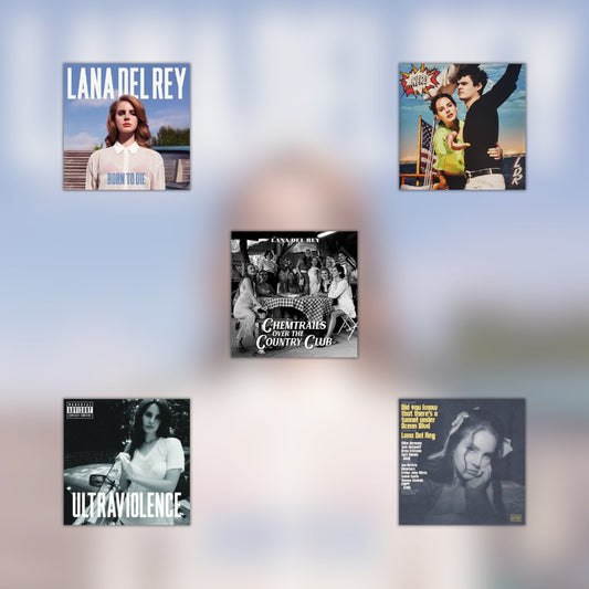 Lana Del Rey - Vinyl LP Record Bundle