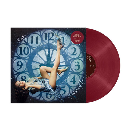 Laufey - A Matter of Time - Autumn Edition Rouge Vinyl LP Record