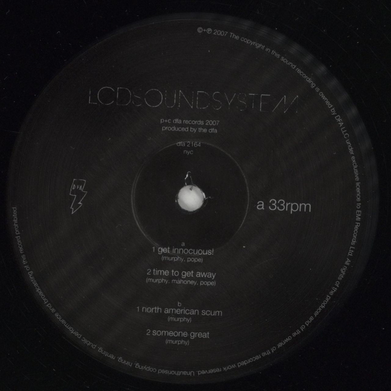 LCD Soundsystem Sound Of Silver US 2-LP vinyl set