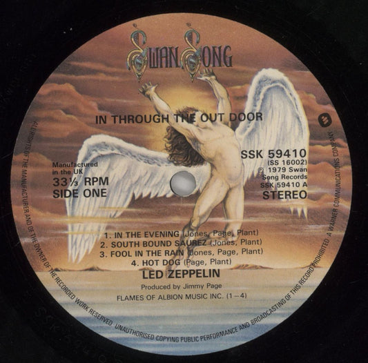 Led Zeppelin In Through The Out Door - 1st F - Complete - EX UK Vinyl LP