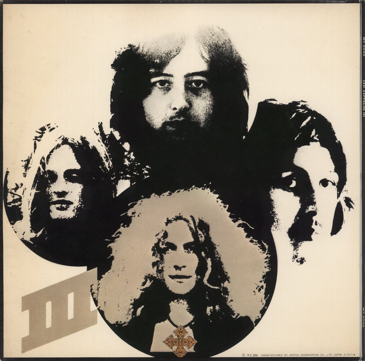 Led Zeppelin Led Zeppelin III - Complete Japanese Vinyl LP