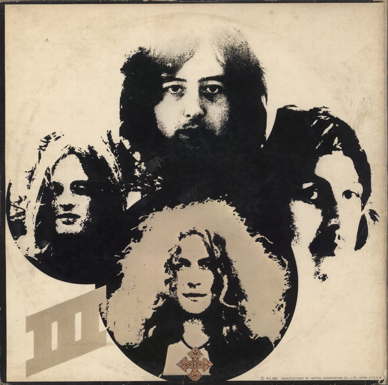 Led Zeppelin Led Zeppelin III Japanese Promo Vinyl LP