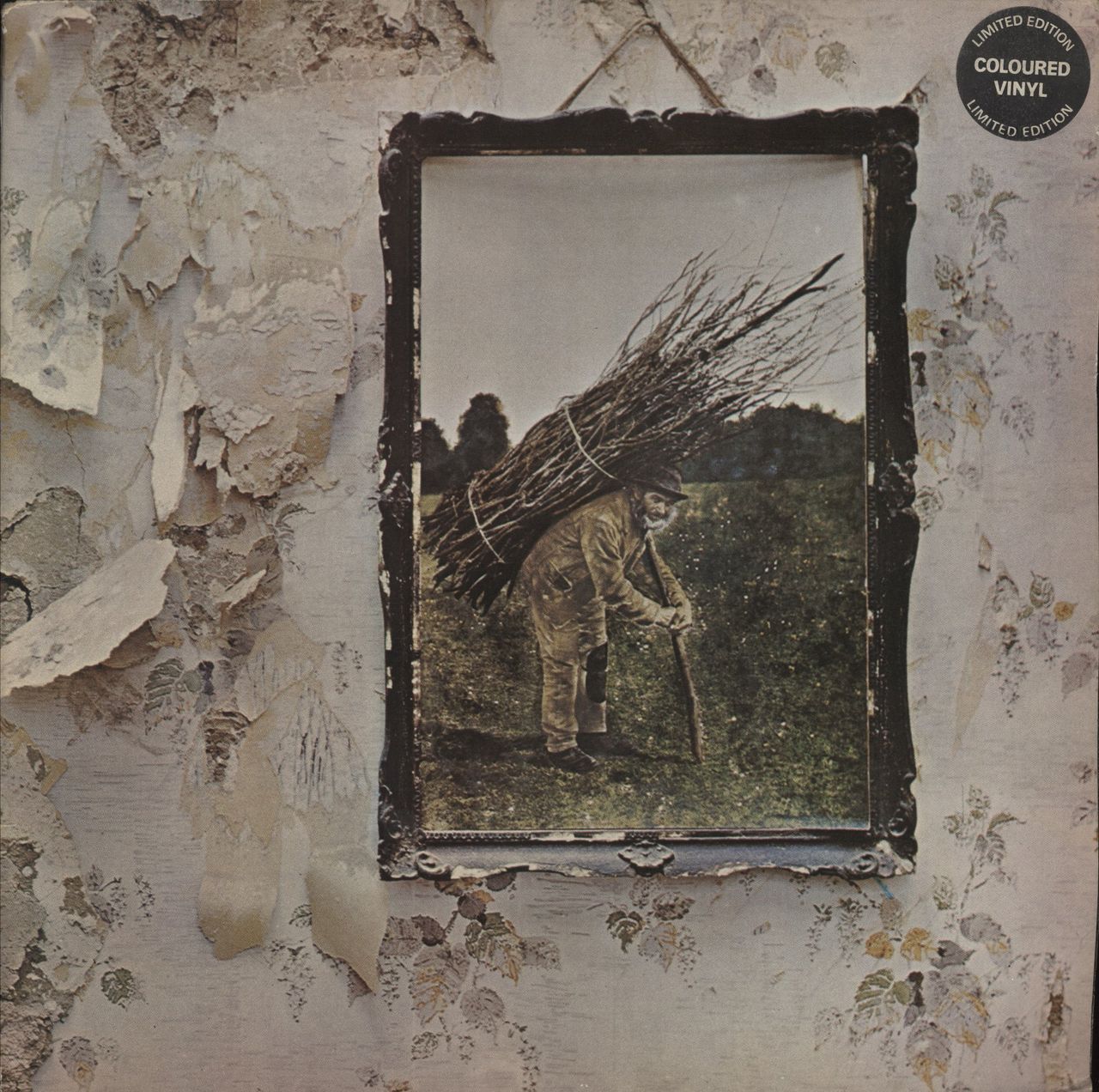 Led Zeppelin Led Zeppelin IV - Lilac Vinyl - Stickered  - EX UK Vinyl LP