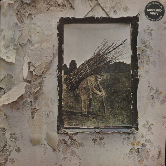 Led Zeppelin Led Zeppelin IV - Lilac Vinyl - Stickered  - EX UK Vinyl LP
