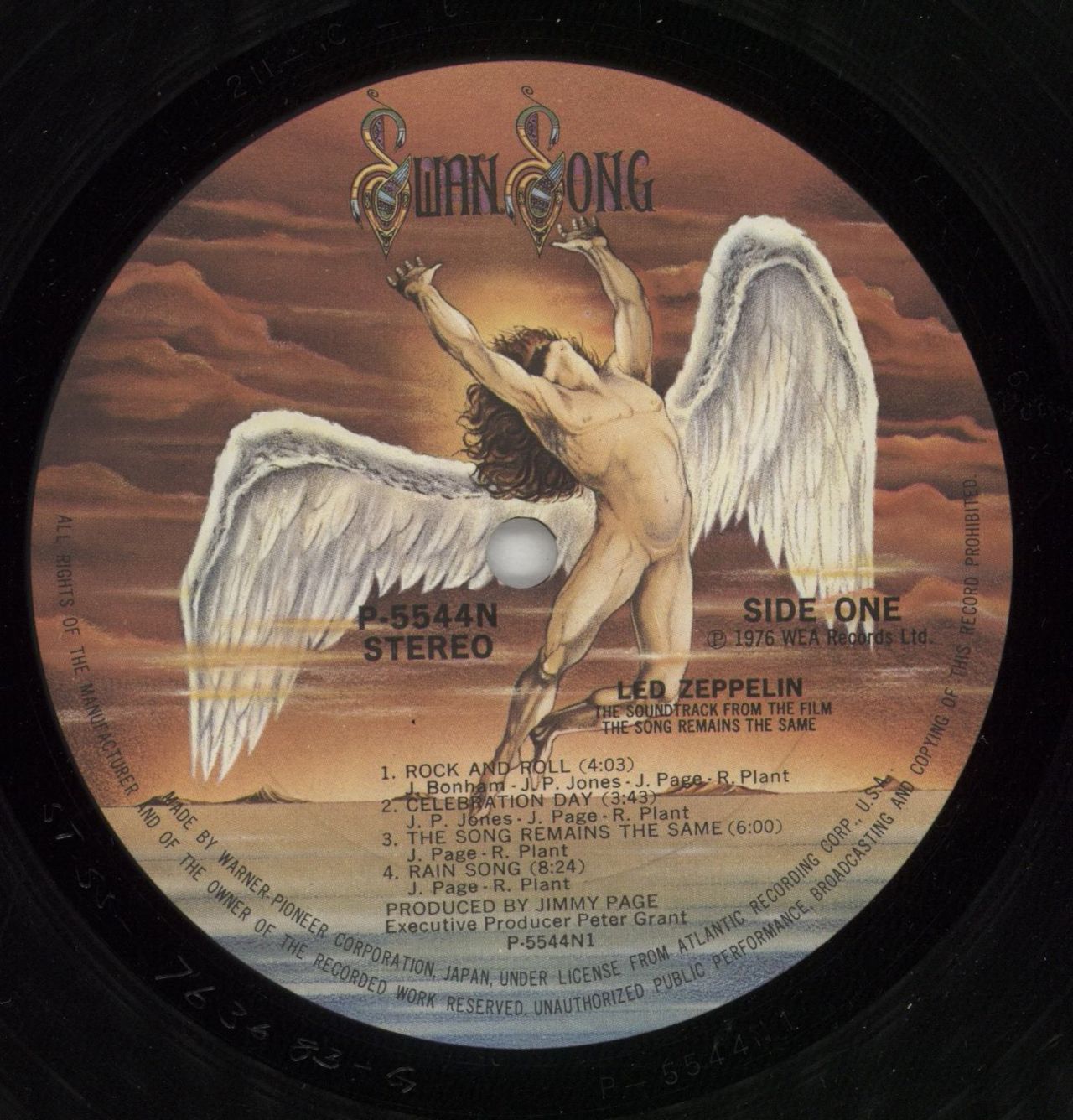 Led Zeppelin The Song Remains The Same - EX Japanese 2-LP vinyl set