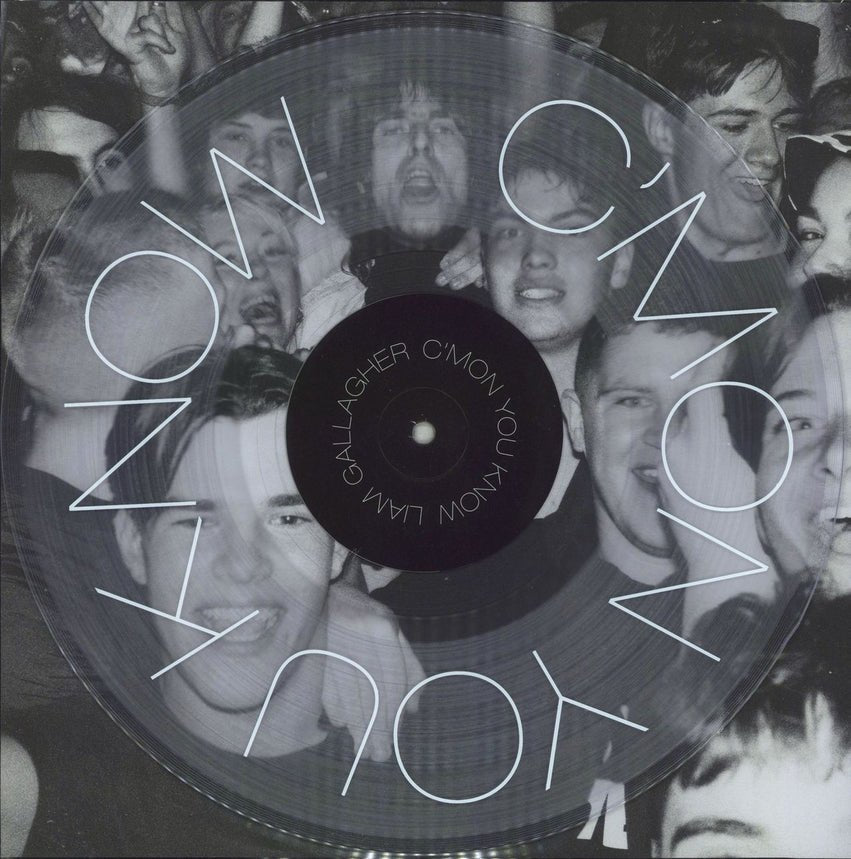 Liam Gallagher - C'Mon You Know - Clear Disc Vinyl LP Record
