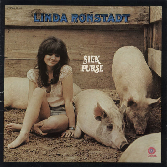 Linda Ronstadt Silk Purse - 2nd US Vinyl LP