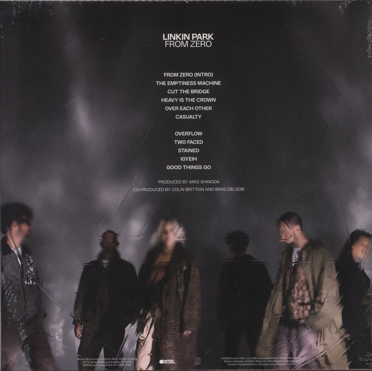 Linkin Park From Zero - Transparent Petrol Vinyl - Sealed UK Vinyl LP