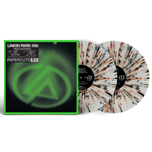 Linkin Park - Papercuts - Black & Red Splatter Vinyl LP Record