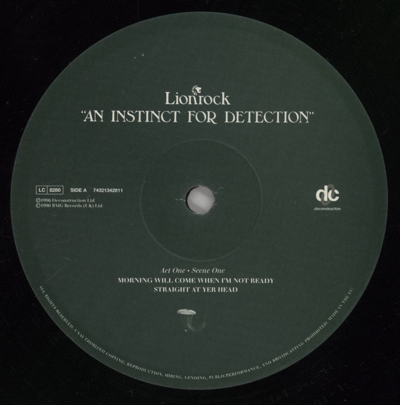 Lionrock An Instinct For Detection UK 3-LP vinyl set