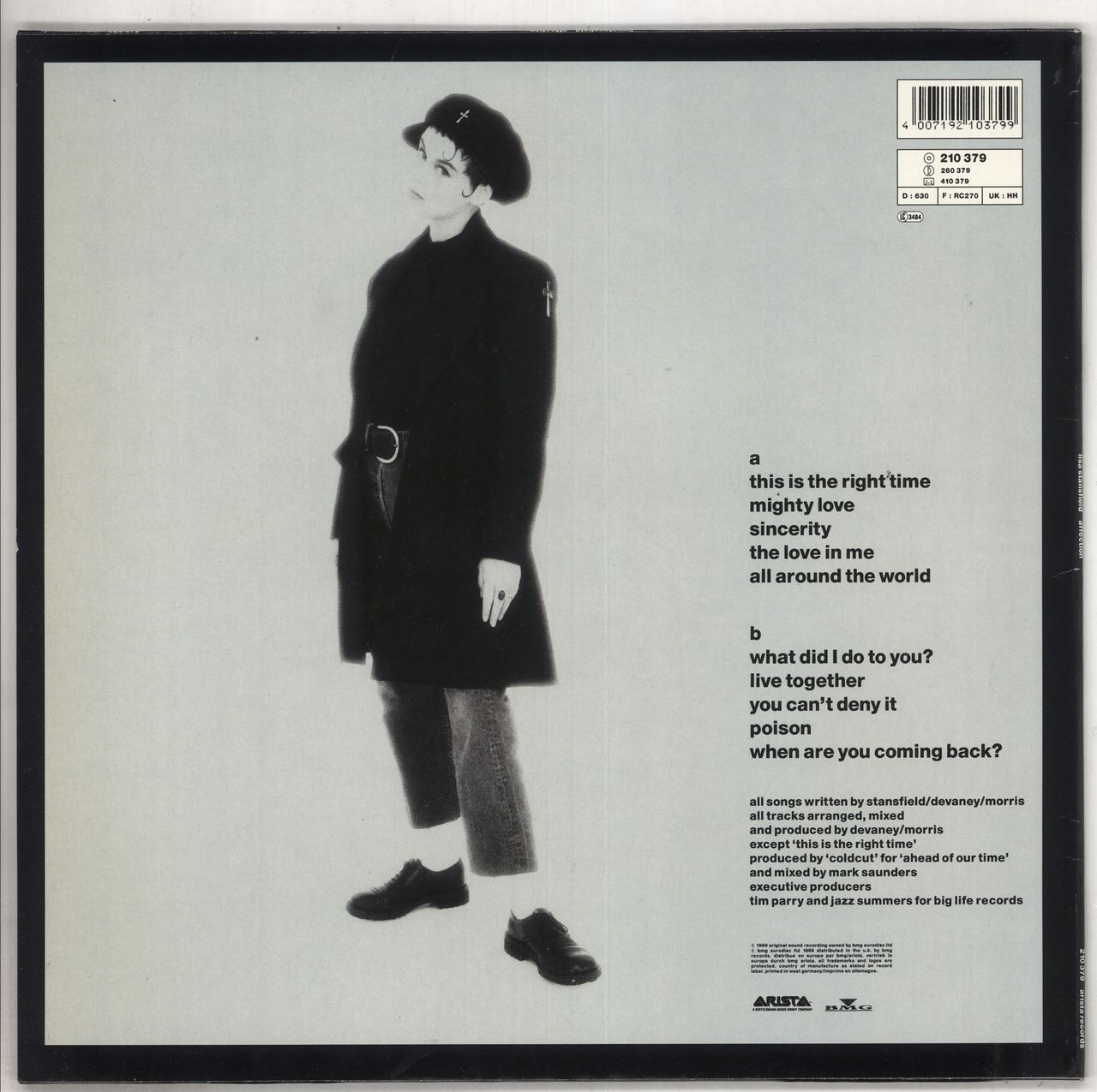 Lisa Stansfield Affection - Double Stickered German Vinyl LP