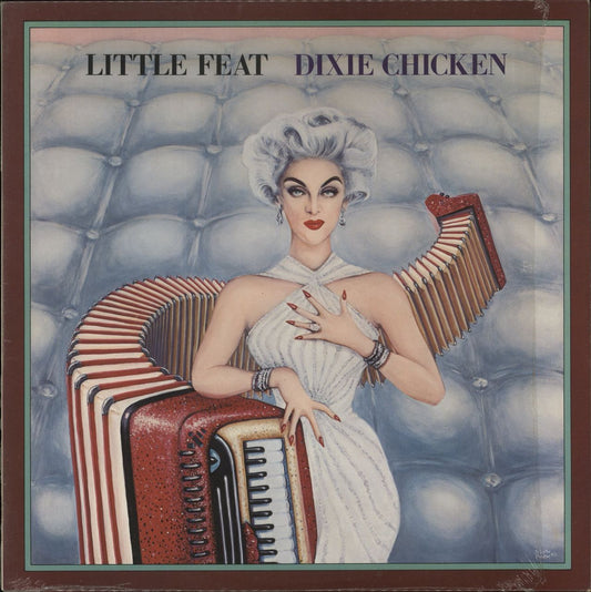 Little Feat Dixie Chicken - 2nd - Shrink UK Vinyl LP