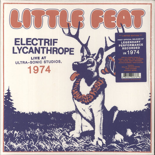 Little Feat Electrif Lycanthrope Live At Ultra-Sonic Studios, 1974 - RSD21 UK 2-LP vinyl set