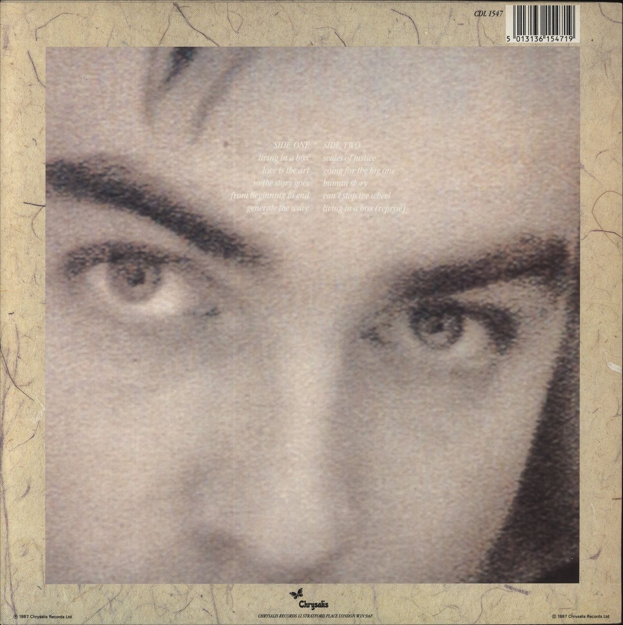 Living In A Box Living In A Box - stickered p/s UK Vinyl LP