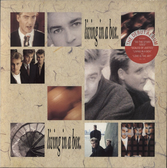 Living In A Box Living In A Box - stickered p/s UK Vinyl LP