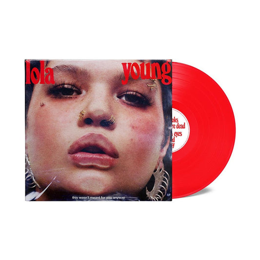 Lola Young - This Wasn't Meant for You Anyway - Hand-Numbered Limited Edition Red Vinyl LP Record