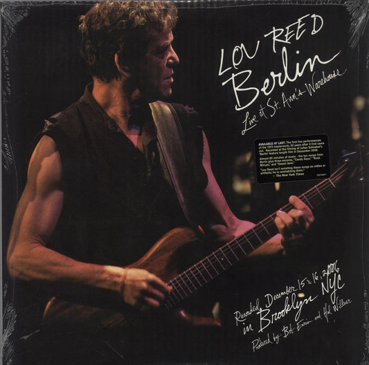 Lou Reed Berlin: Live At St. Ann's Warehouse - Sealed US 2-LP vinyl set