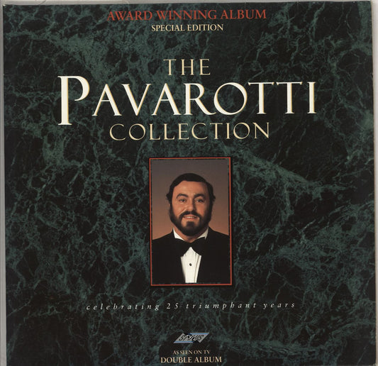 Luciano Pavarotti The Pavarotti Collection UK 2-LP vinyl set