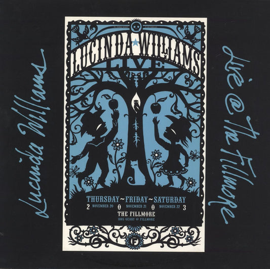 Lucinda Williams Live @ The Fillmore US 3-LP vinyl set