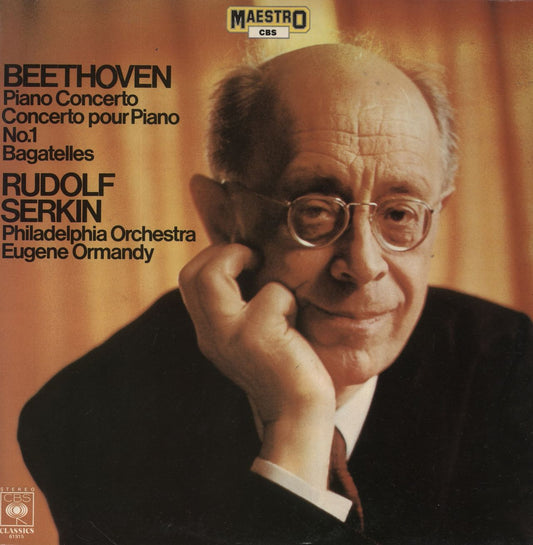 Ludwig Van Beethoven Beethoven: Piano Concerto No.1 - Bagatelles UK Vinyl LP