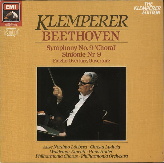 Ludwig Van Beethoven Symphony No. 9 "Choral" / Fidelio Overture UK Vinyl LP