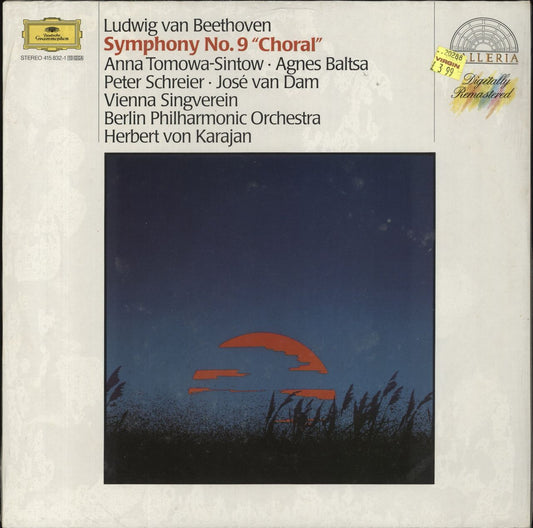 Ludwig Van Beethoven Symphony No. 9 "Choral" German Vinyl LP