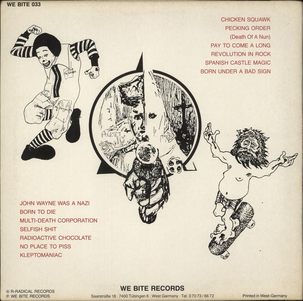 M.D.C. More Dead Cops 1981-1987 German Vinyl LP