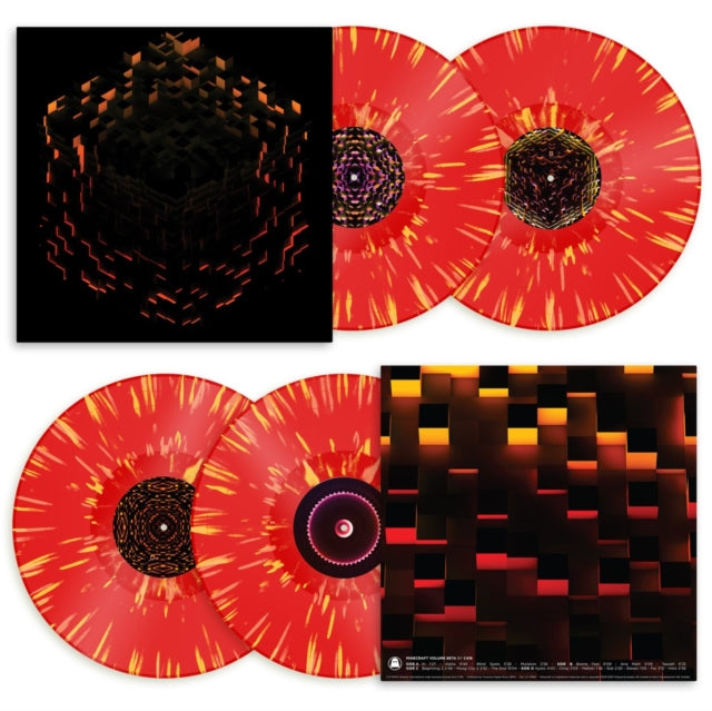 C148 - Minecraft Volume Beta (OST) [2LP/ Ltd Ed Fire Splatter Vinyl]