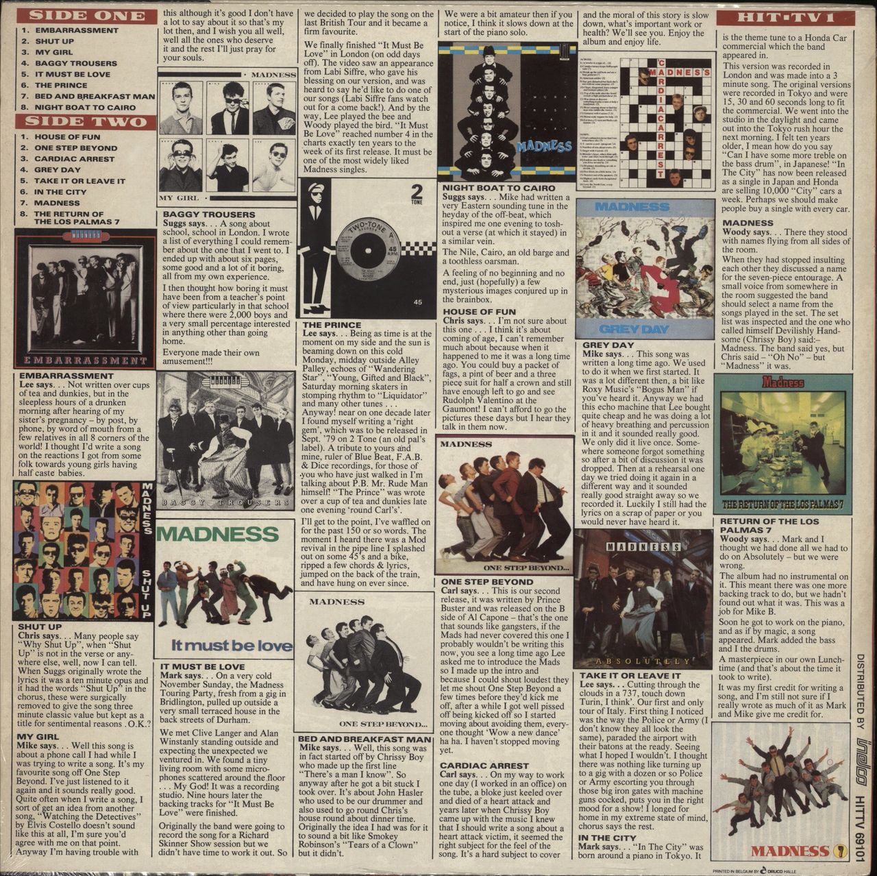 Madness Complete Madness - Shrink UK Vinyl LP
