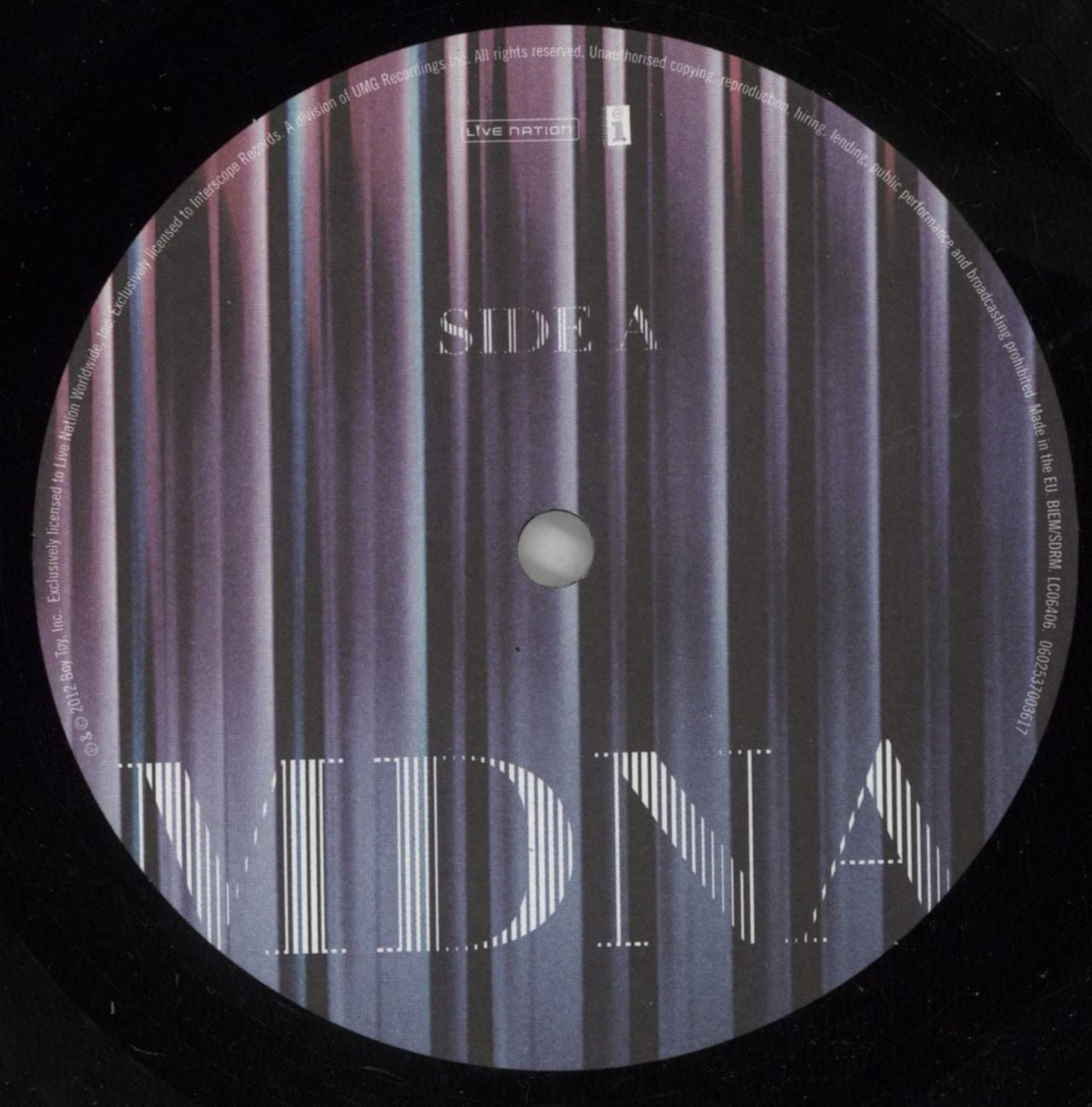 Madonna MDNA - 180gram - EX US 2-LP vinyl set