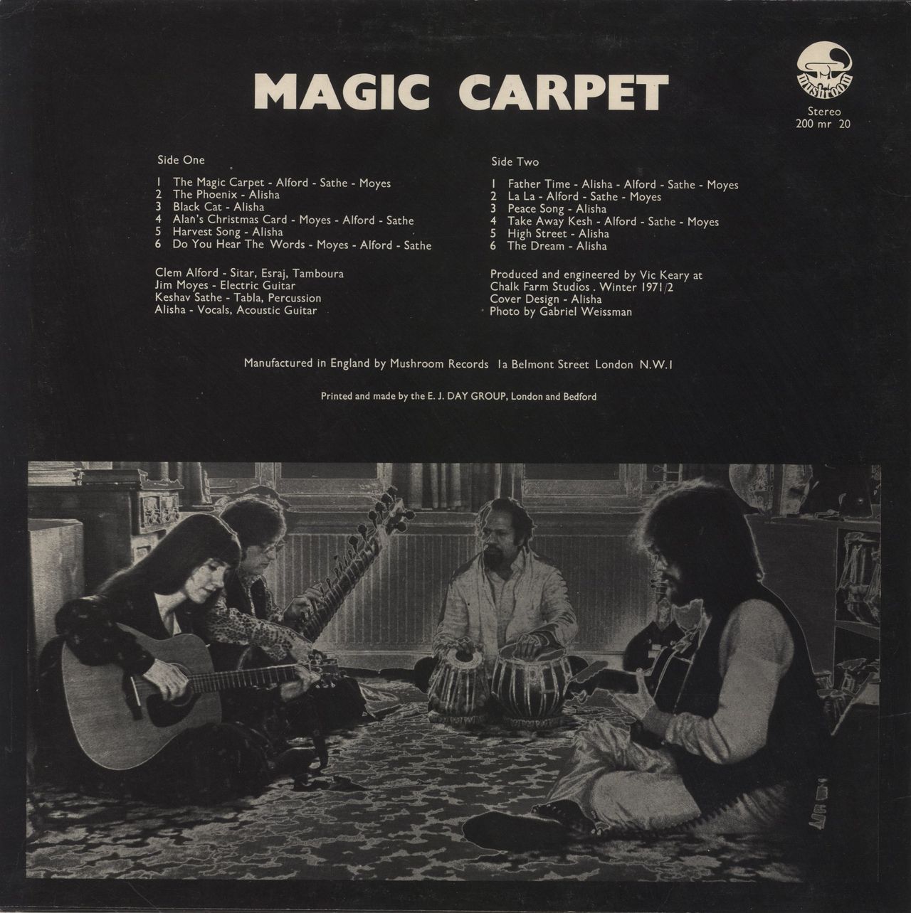 Magic Carpet Magic Carpet UK Vinyl LP