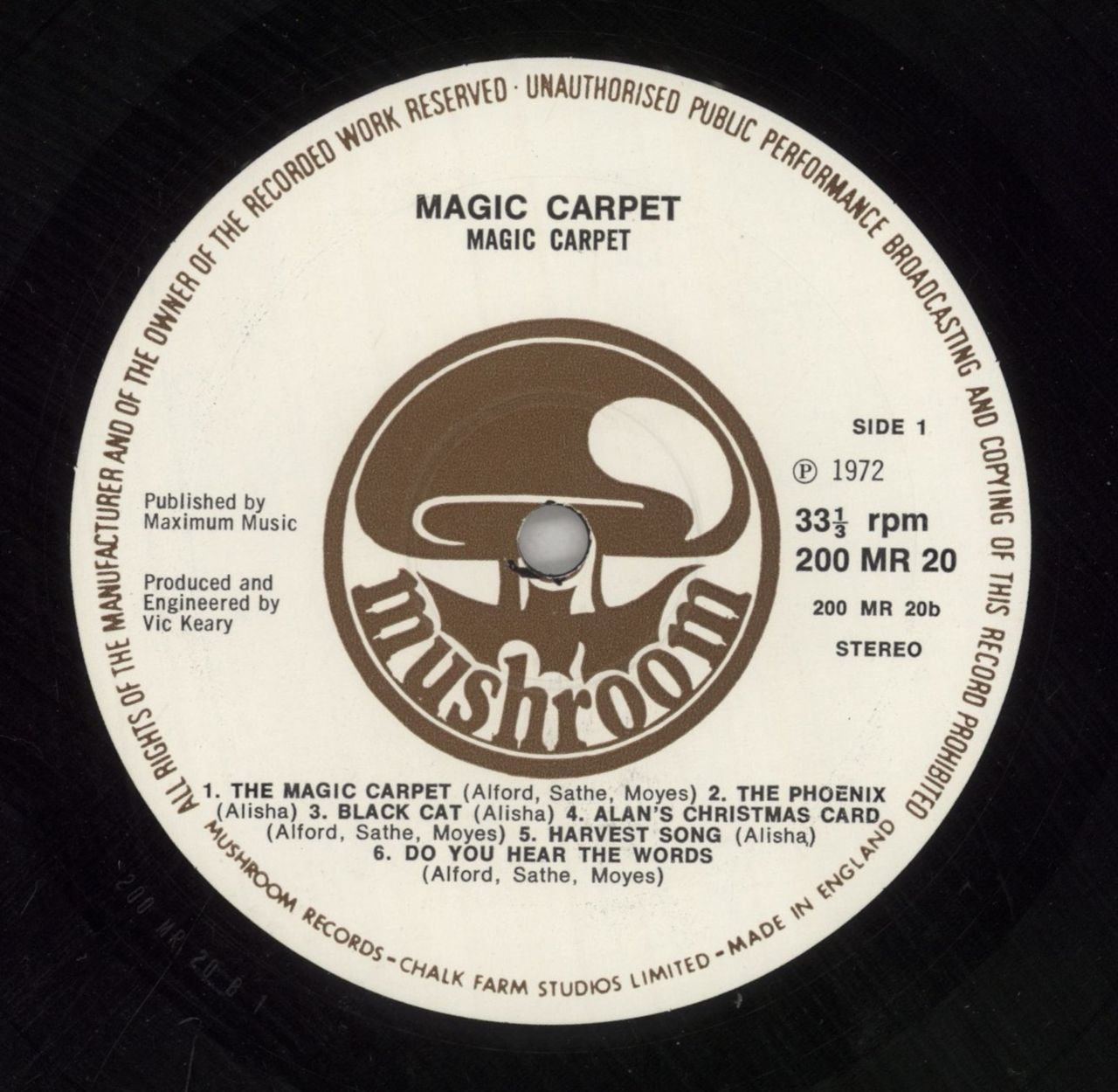 Magic Carpet Magic Carpet UK Vinyl LP