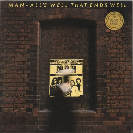 Man All's Well That Ends Well + booklet - EX UK Vinyl LP