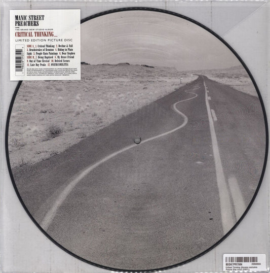 Manic Street Preachers Critical Thinking UK Picture disc LP