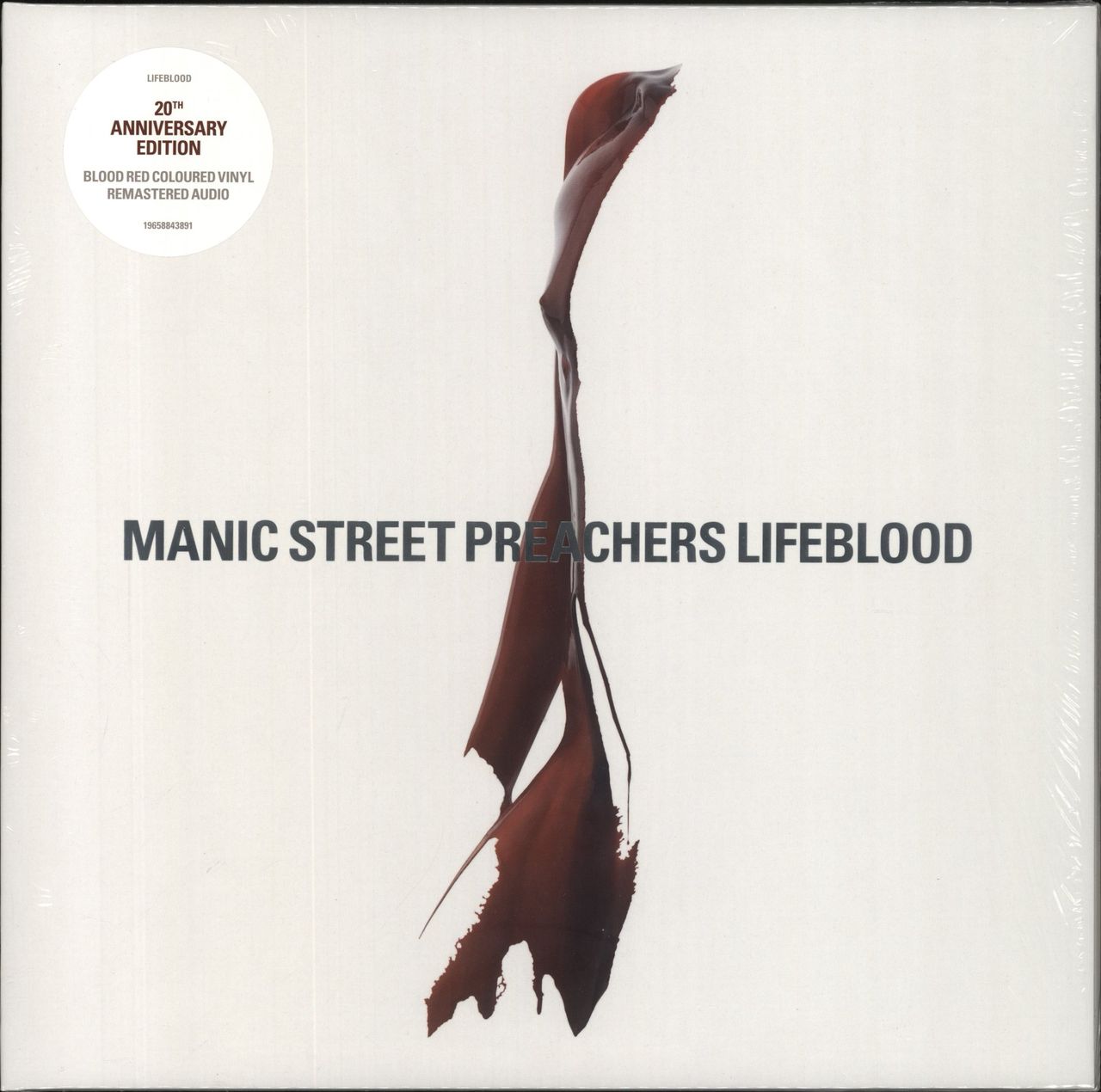 Manic Street Preachers Lifeblood: 20th Anniversary - Red Vinyl + Autographed Print UK 2-LP vinyl set